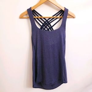 Lululemon Athletic Navy Blue "Wild Tank", Sz 4